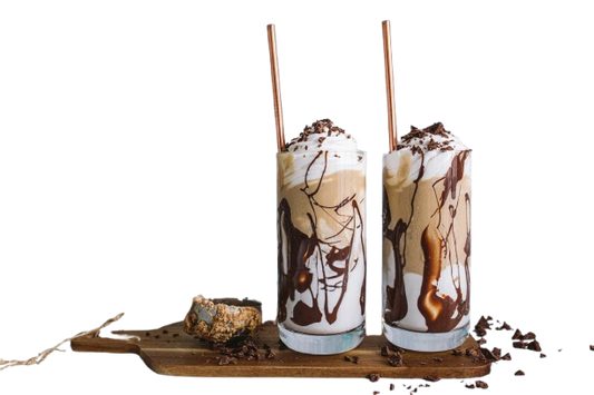 Frappe mit diversen Aromen
